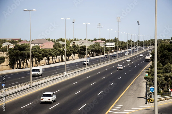 Fototapeta Asphalt road