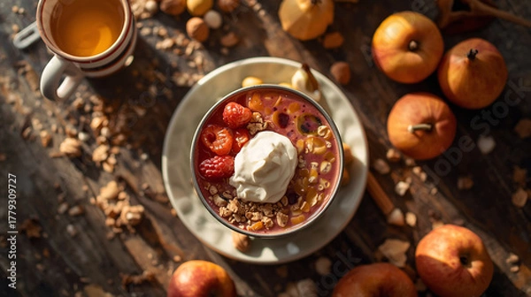 Fototapeta healthy breakfast