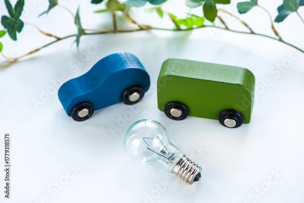 Obraz 電気自動車イメージ
