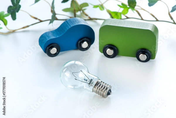 Obraz 電気自動車イメージ
