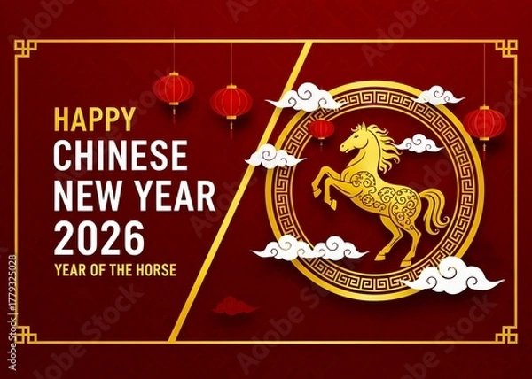 Obraz Happy Chinese new year