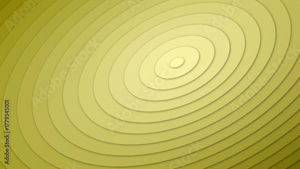 Obraz 立体感のある同心円
