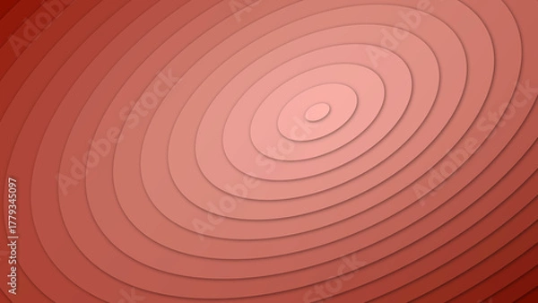 Obraz 立体感のある同心円