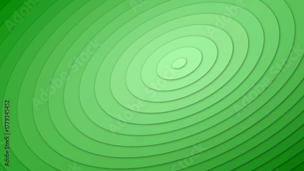 Obraz 立体感のある同心円
