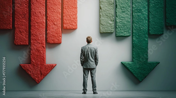 Fototapeta Decisiones que Definen el Rumbo