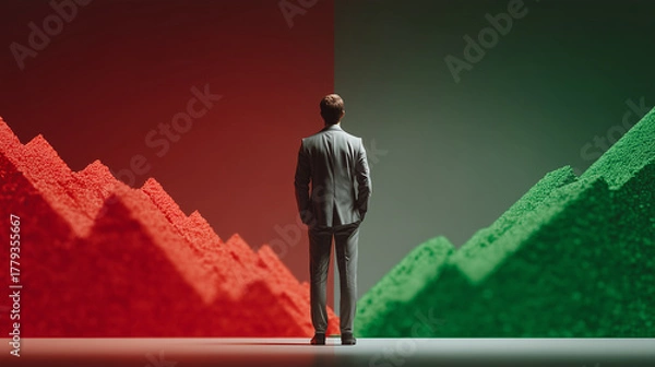 Fototapeta Decisiones que Definen el Rumbo