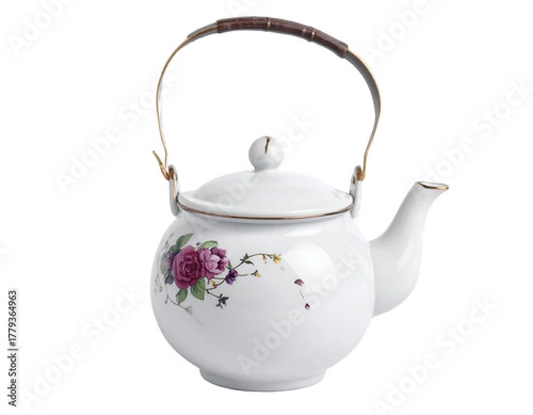 Obraz Teapot isolated on transparent background