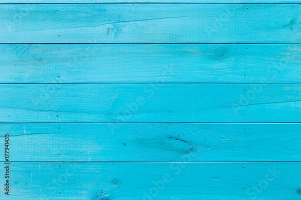 Obraz The old blue wood texture with natural patterns