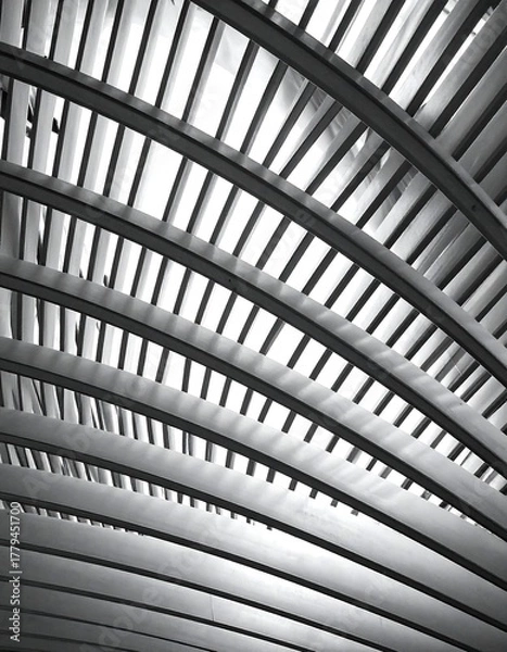 Obraz Abstract architectural canopy