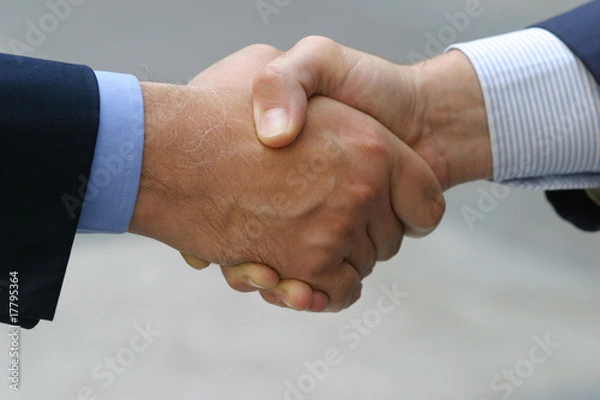 Obraz stretta di mano