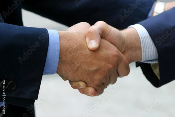 Obraz stretta di mano