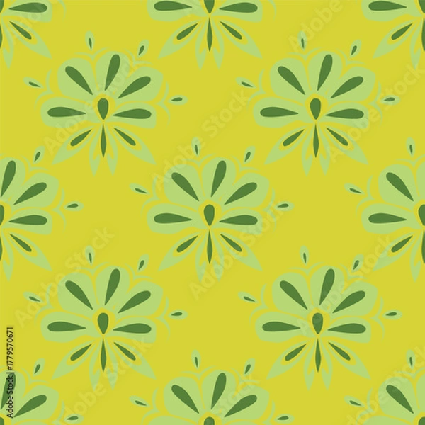Obraz seamless floral pattern