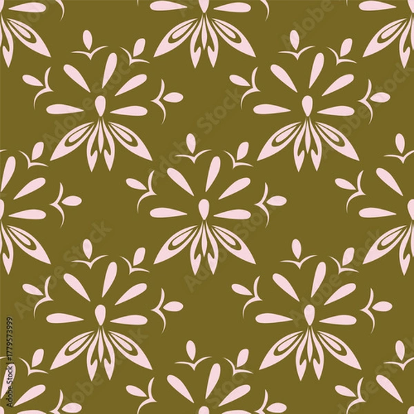 Obraz seamless floral pattern