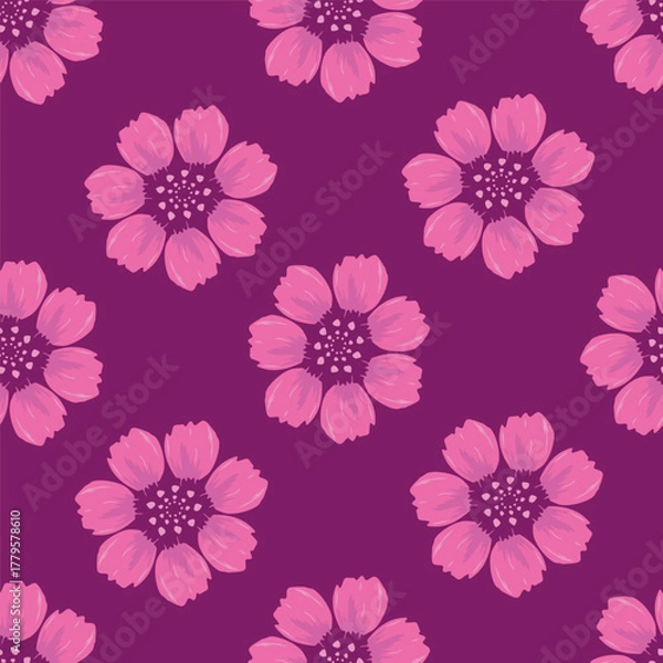 Obraz seamless floral pattern