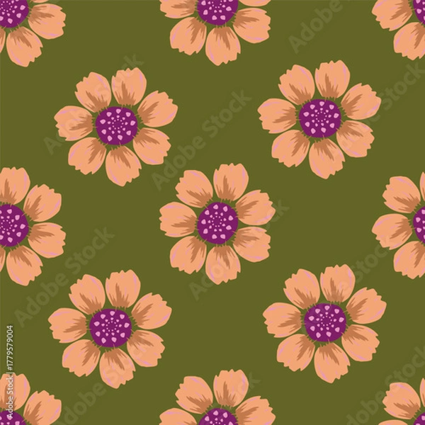 Obraz seamless floral pattern