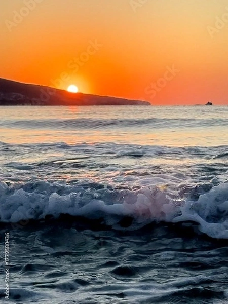 Obraz sunset over the sea