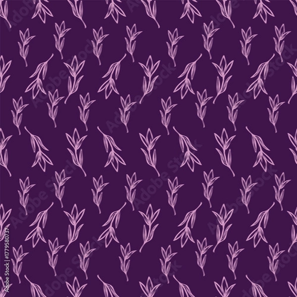 Fototapeta seamless floral pattern