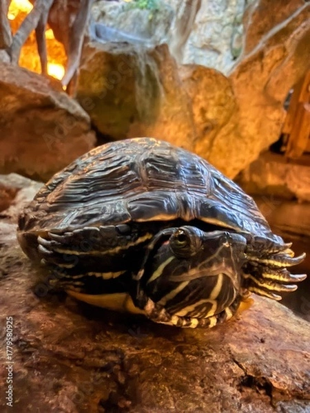 Obraz turtle on the beach