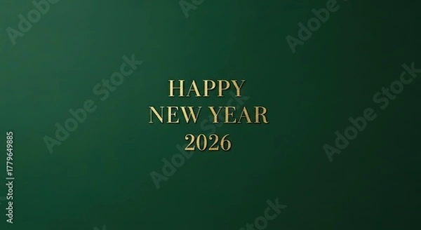 Obraz Happy New Year 2026 Festive Greeting Celebration