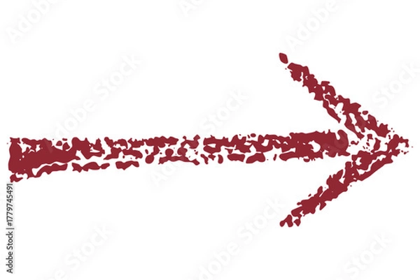 Obraz Arrow direction sign. Abstract textures signs