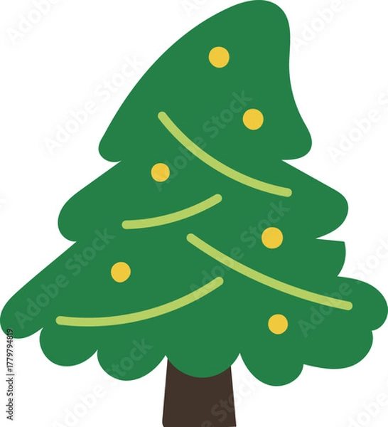 Fototapeta 크리스마스트리
