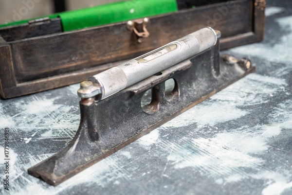 Obraz precision level tool for snooker table maintain