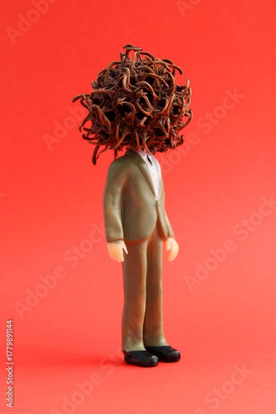 Obraz Executive with a lot of mental overload