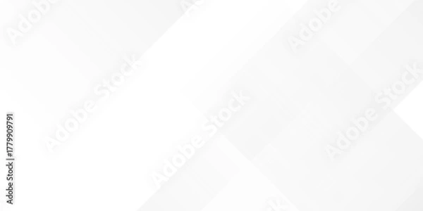 Fototapeta White abstract background with line pattern, banner design. Vector 16:9