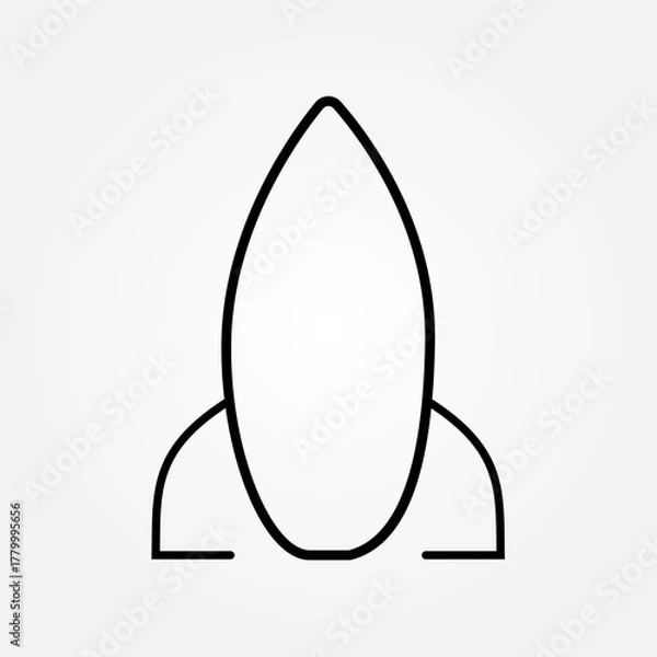 Fototapeta spaceplane icon symbol illustration vector eps10 logo template design pattern seamless bright minimal design flat design realistic style simple design modern design