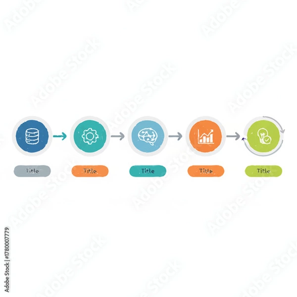 Fototapeta web design elements