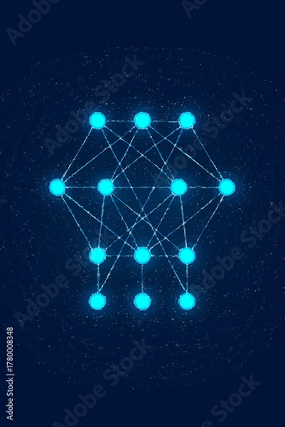 Fototapeta abstract technology background