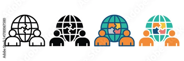 Fototapeta culture multiple style collection