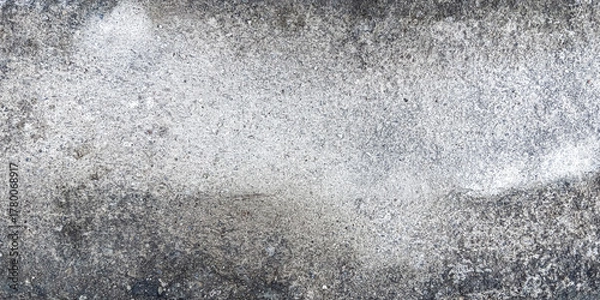 Obraz Plain coarse cement surface with balanced roughness and solid gray tone, ideal for neutral backgrounds, construction materials, or minimalist industrial design visuals.