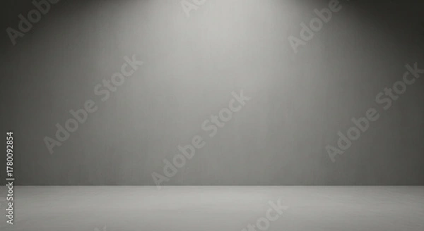 Obraz Realistic concrete wall surface with subtle lighting and neutral tones for industrial or design use.