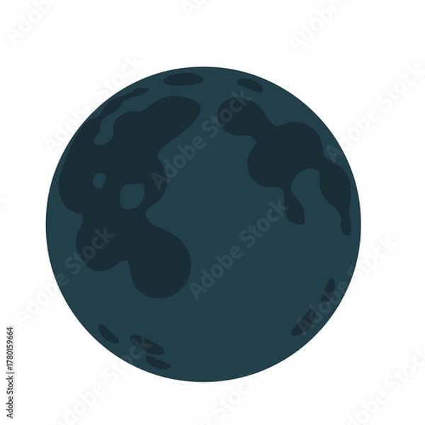 Fototapeta earth and moon