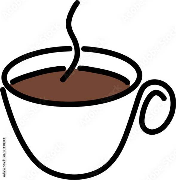 Obraz 따뜻한 커피 한잔과 여유로운 카페 분위기, 향긋한 원두와 라떼가 있는 감성적인 아침 브런치 테이블, 휴식과 대화를 즐기는 편안한 일상 순간, 바리스타가 내린 핸드드립 커피와 따뜻한 감성 공간의 조화