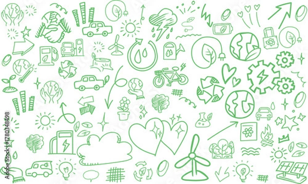 Obraz Clean Energy and Environment