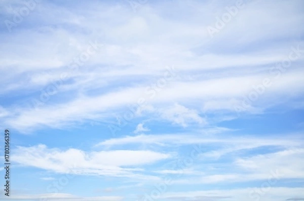 Fototapeta New Zealand Sky Replacement Soft Cotton Wool Cloudy