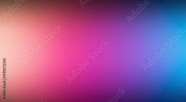 Fototapeta Abstract background featuring a soft, atmospheric, multicolored, heavily blurred light effect with gentle transitions, light, background, digital