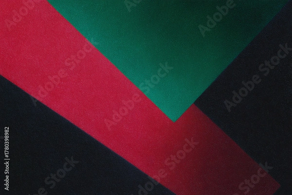 Obraz Abstract artwork overlapping on dark background