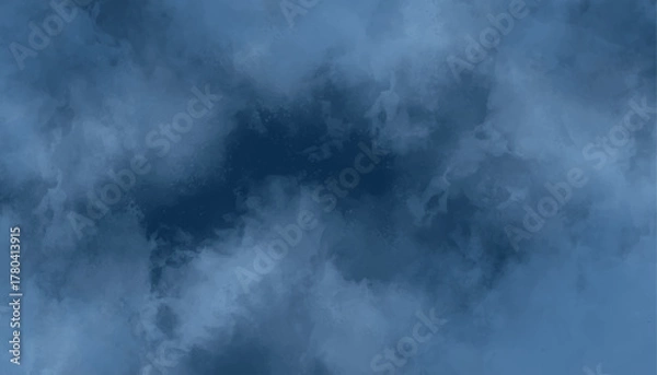 Fototapeta Dark stormy blue-gray abstract background texture, deep indigo-gray wallpaper