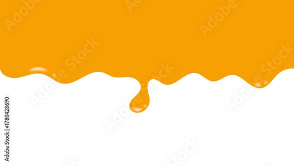 Obraz honey liquid melt vector