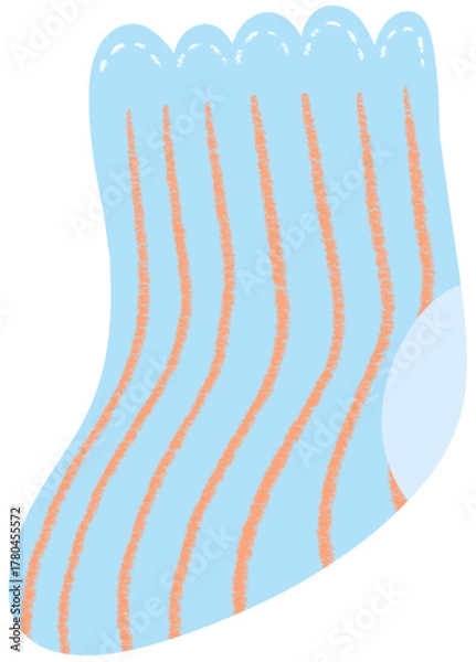 Fototapeta santa sock
