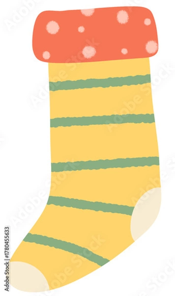Obraz santa sock
