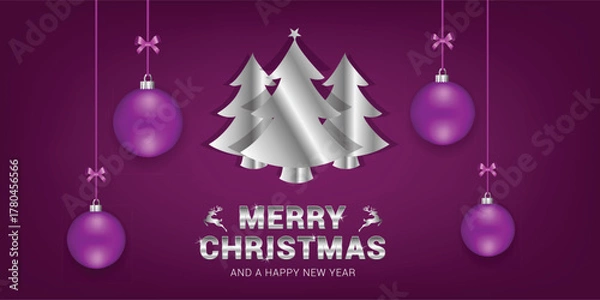 Fototapeta Christmas Images, Greetings, Typography.