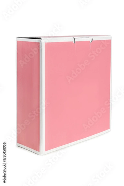 Obraz Pink box isolated