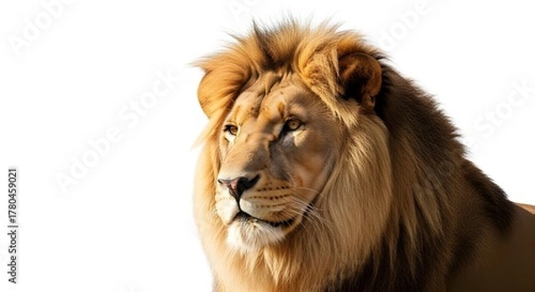 Fototapeta Majestic King of the Wild A Symbol of Courage, Strength, and Royal Presence Standing Proud in the Heart of Nature