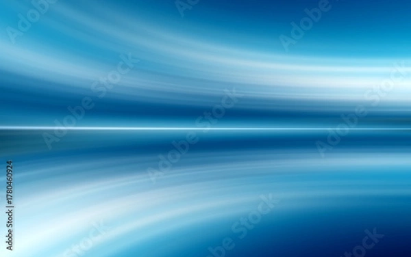 Fototapeta Abstract gradient background blue speed effect. 3D rendering