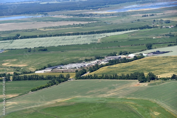 Obraz Landschaft süd-östlich von Anklam 2016