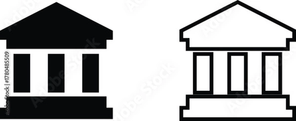 Fototapeta Collection of business and finance icons representing success and growth, Vector business icons, Modern business icons. Business icons set.